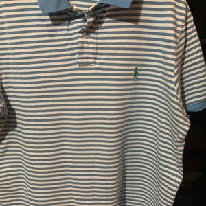 Light Blue & White Polo